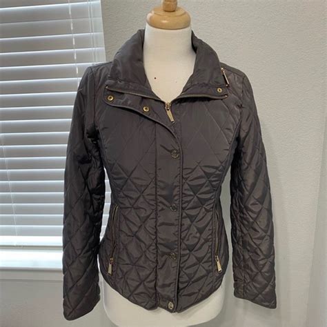 michael kors olive green jacket|michael kors ladies jackets.